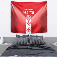 Custom Malta Football Tapestry Maltese Cross Sporty Style