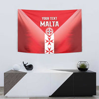 Custom Malta Football Tapestry Maltese Cross Sporty Style