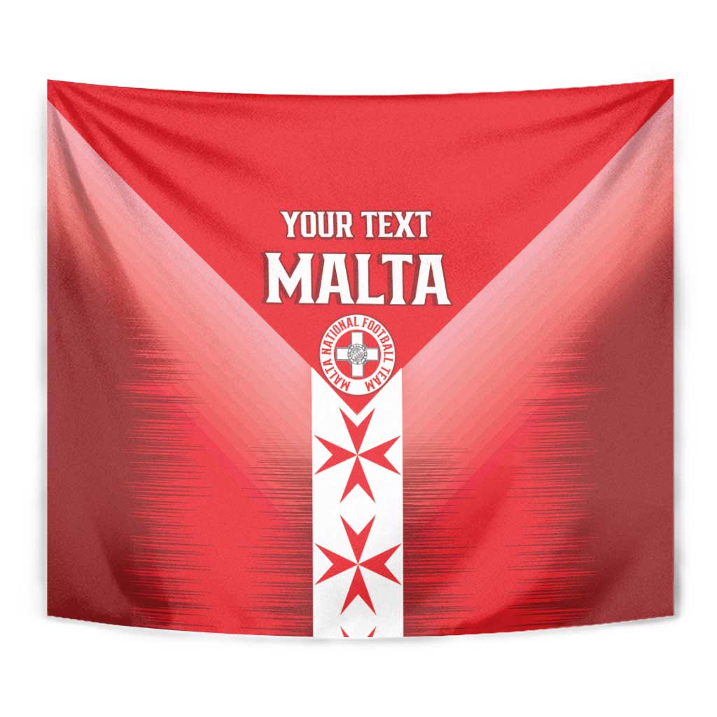 Custom Malta Football Tapestry Maltese Cross Sporty Style