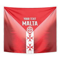 Custom Malta Football Tapestry Maltese Cross Sporty Style