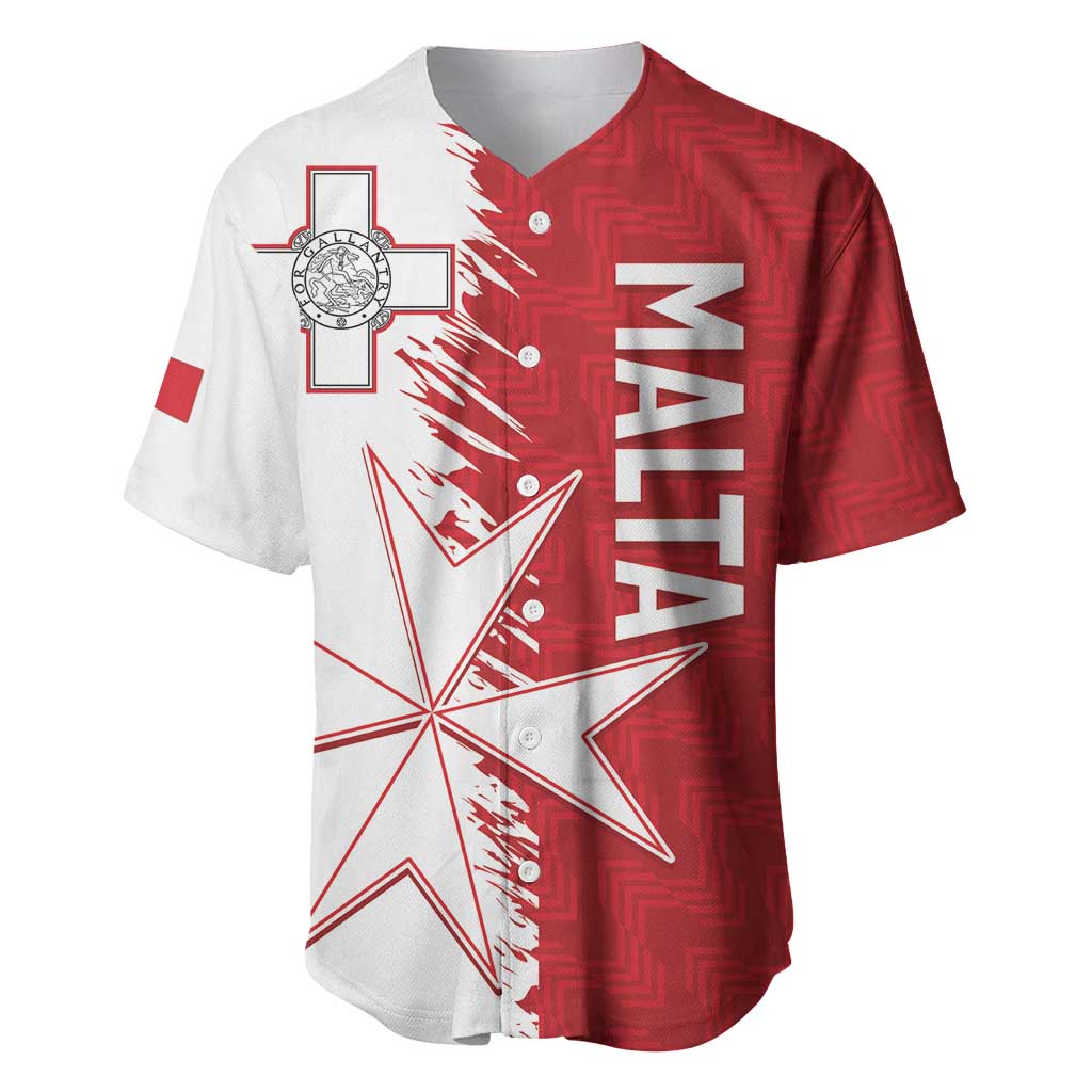 Custom Malta Football Baseball Jersey Go Champions Flag Style