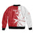 Custom Malta Football Bomber Jacket Go Champions Flag Style