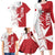 Custom Malta Football Family Matching Long Sleeve Bodycon Dress and Hawaiian Shirt Go Champions Flag Style
