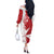 Custom Malta Football Off The Shoulder Long Sleeve Dress Go Champions Flag Style