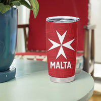 Custom Malta Football Tumbler Cup Go Champions Flag Style