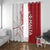 Custom Malta Football Window Curtain Go Champions Flag Style
