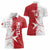 Custom Malta Football Women Polo Shirt Go Champions Flag Style