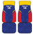 Custom Venezuela Football Car Mats Come On La Vinotinto Flag Color