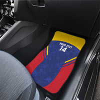 Custom Venezuela Football Car Mats Come On La Vinotinto Flag Color