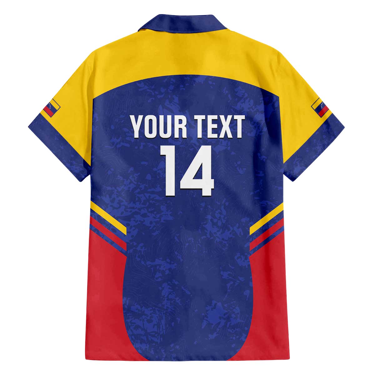 Custom Venezuela Football Family Matching Off The Shoulder Long Sleeve Dress and Hawaiian Shirt Come On La Vinotinto Flag Color