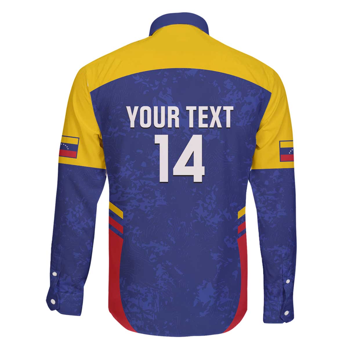 Custom Venezuela Football Family Matching Off The Shoulder Long Sleeve Dress and Hawaiian Shirt Come On La Vinotinto Flag Color