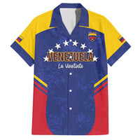 Custom Venezuela Football Family Matching Puletasi and Hawaiian Shirt Come On La Vinotinto Flag Color