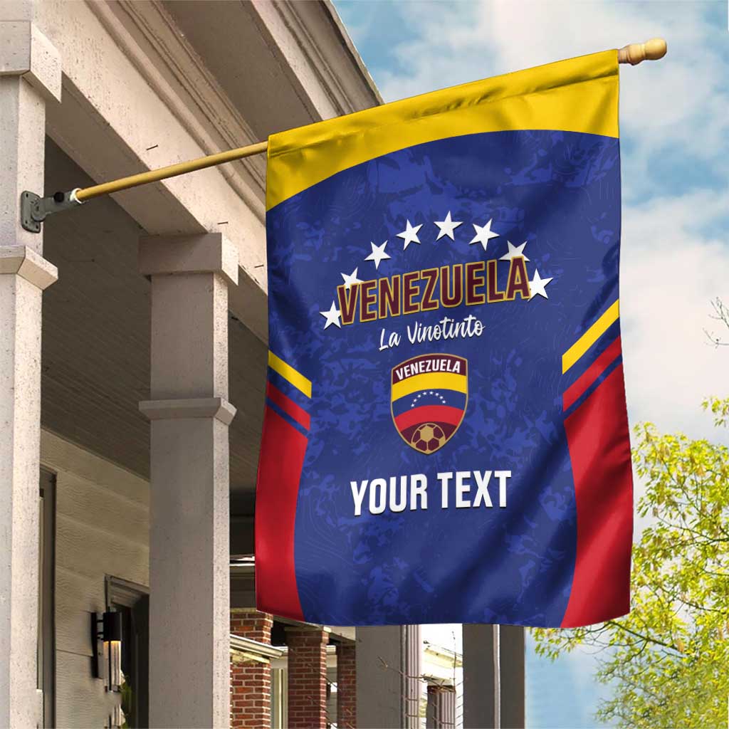 Custom Venezuela Football Garden Flag Come On La Vinotinto Flag Color