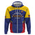 Custom Venezuela Football Hoodie Come On La Vinotinto Flag Color