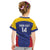 Custom Venezuela Football Kid T Shirt Come On La Vinotinto Flag Color