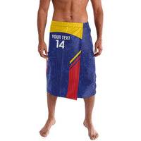 Custom Venezuela Football Lavalava Come On La Vinotinto Flag Color