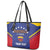 Custom Venezuela Football Leather Tote Bag Come On La Vinotinto Flag Color