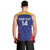Custom Venezuela Football Men Tank Top Come On La Vinotinto Flag Color