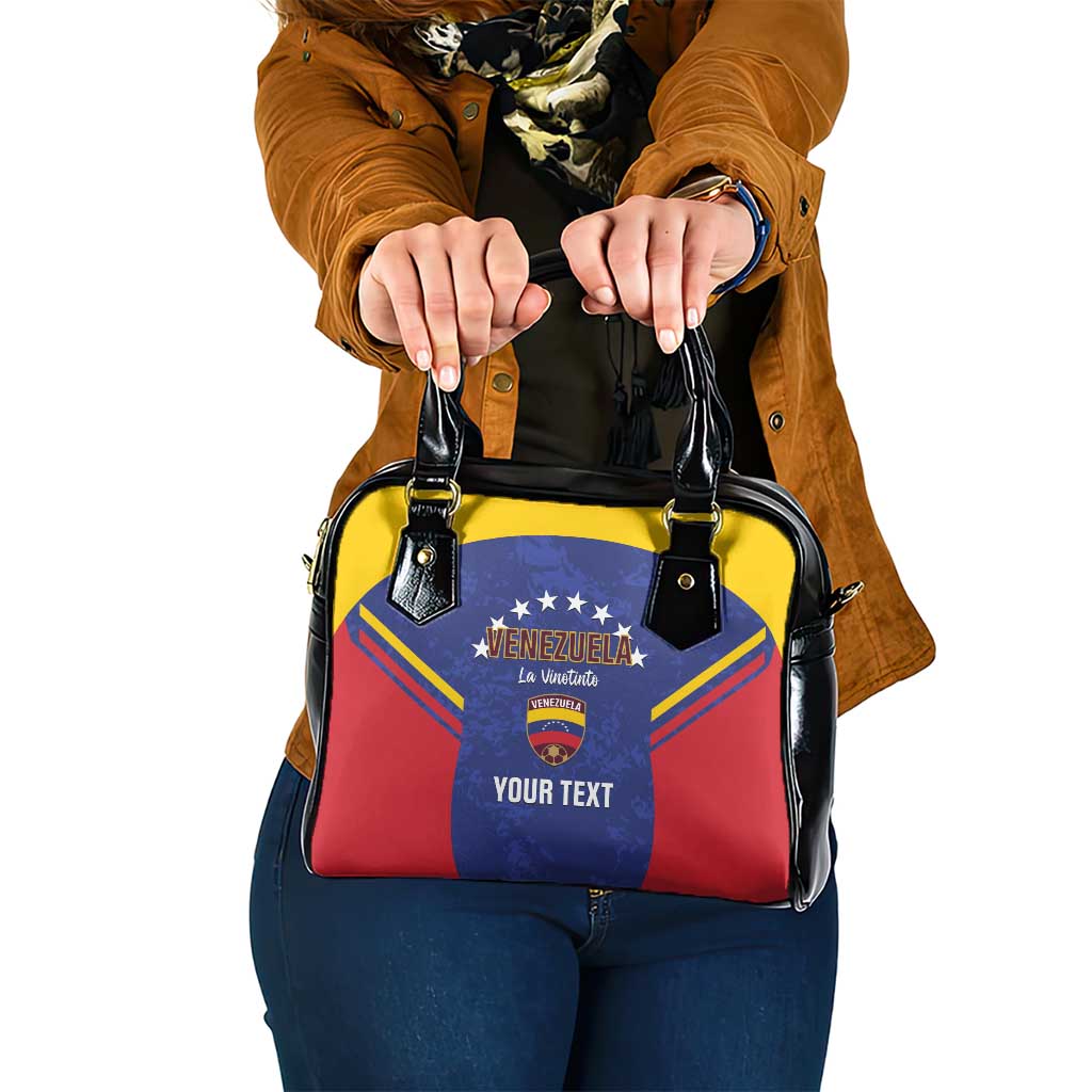 Custom Venezuela Football Shoulder Handbag Come On La Vinotinto Flag Color
