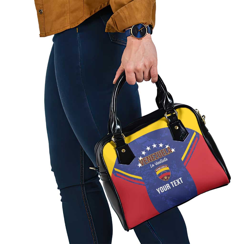 Custom Venezuela Football Shoulder Handbag Come On La Vinotinto Flag Color