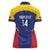 Custom Venezuela Football Women Polo Shirt Come On La Vinotinto Flag Color