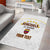 Custom Venezuela Football Area Rug Come On La Vinotinto White