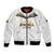 Custom Venezuela Football Bomber Jacket Come On La Vinotinto White