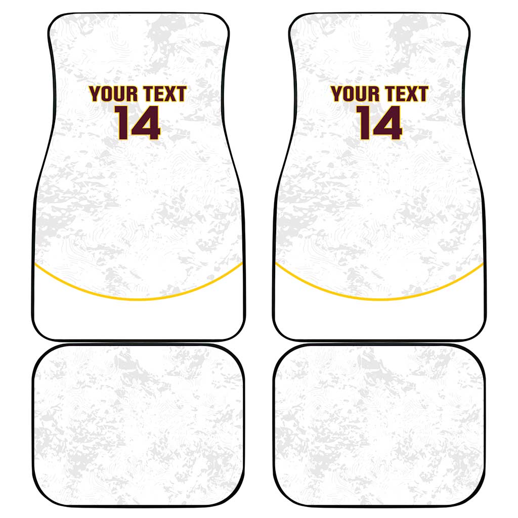 Custom Venezuela Football Car Mats Come On La Vinotinto White