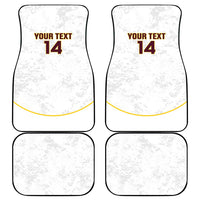Custom Venezuela Football Car Mats Come On La Vinotinto White