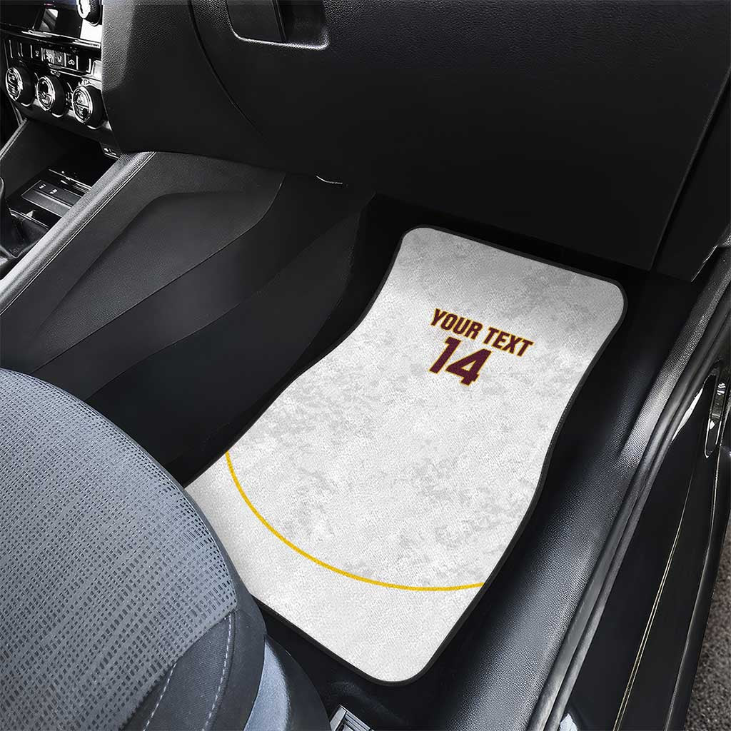 Custom Venezuela Football Car Mats Come On La Vinotinto White