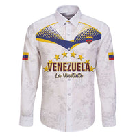 Custom Venezuela Football Family Matching Puletasi and Hawaiian Shirt Come On La Vinotinto White
