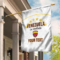 Custom Venezuela Football Garden Flag Come On La Vinotinto White