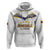 Custom Venezuela Football Hoodie Come On La Vinotinto White