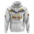 Custom Venezuela Football Hoodie Come On La Vinotinto White