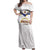 Custom Venezuela Football Off Shoulder Maxi Dress Come On La Vinotinto White