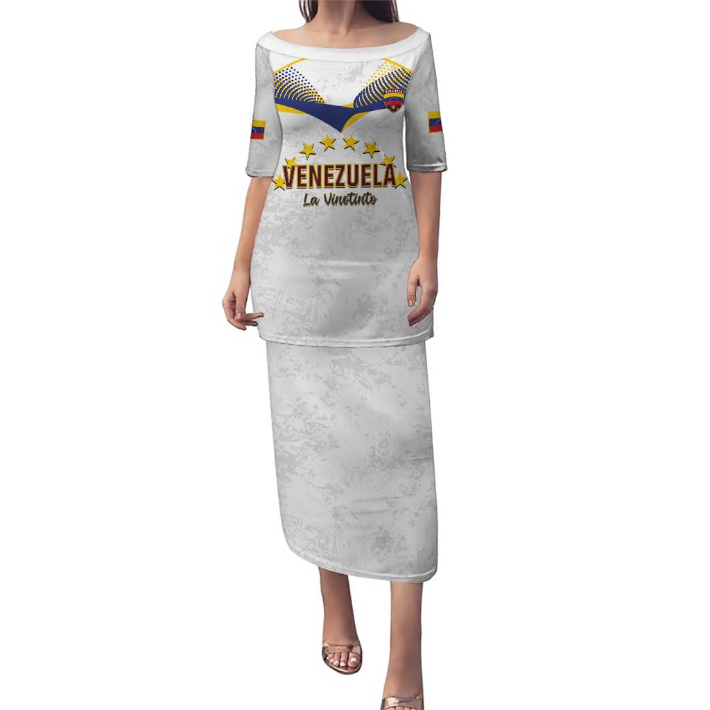 Custom Venezuela Football Puletasi Come On La Vinotinto White