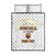 Custom Venezuela Football Quilt Bed Set Come On La Vinotinto White