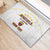 Custom Venezuela Football Rubber Doormat Come On La Vinotinto White