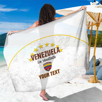 Custom Venezuela Football Sarong Come On La Vinotinto White