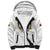 Custom Venezuela Football Sherpa Hoodie Come On La Vinotinto White