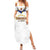 Custom Venezuela Football Summer Maxi Dress Come On La Vinotinto White