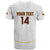 Custom Venezuela Football T Shirt Come On La Vinotinto White