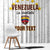 Custom Venezuela Football Window Curtain Come On La Vinotinto White