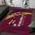 Custom Venezuela Football Area Rug Mano Tengo Fe La Vinotinto