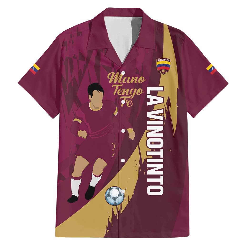 Custom Venezuela Football Family Matching Mermaid Dress and Hawaiian Shirt Mano Tengo Fe La Vinotinto