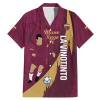 Custom Venezuela Football Family Matching Mermaid Dress and Hawaiian Shirt Mano Tengo Fe La Vinotinto