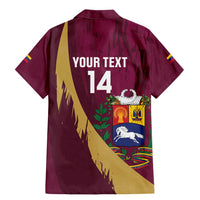 Custom Venezuela Football Family Matching Mermaid Dress and Hawaiian Shirt Mano Tengo Fe La Vinotinto