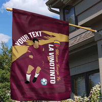Custom Venezuela Football Garden Flag Mano Tengo Fe La Vinotinto