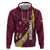 Custom Venezuela Football Hoodie Mano Tengo Fe La Vinotinto