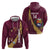 Custom Venezuela Football Hoodie Mano Tengo Fe La Vinotinto